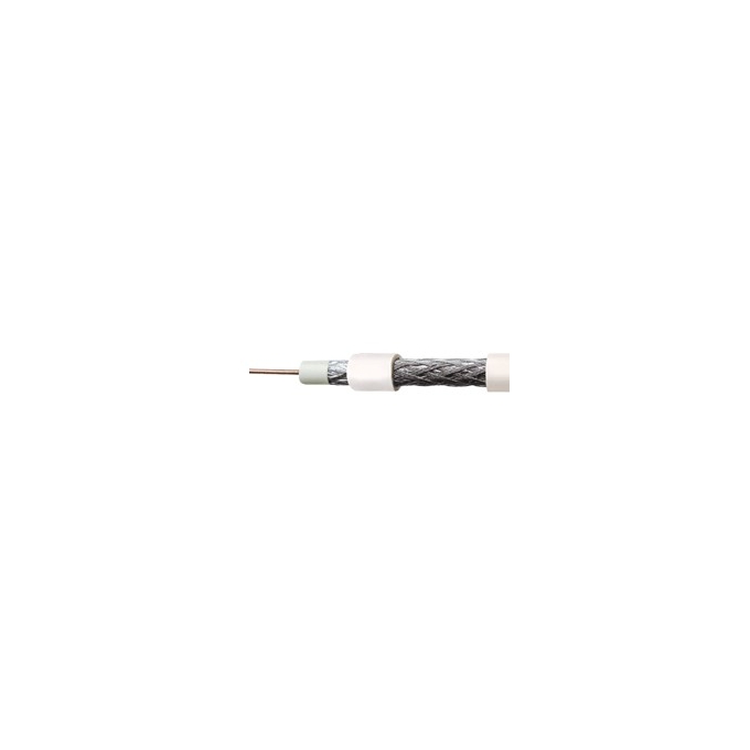 CABO COAXIAL 75 OHMS RGC 59 - 40 % BRANCO-