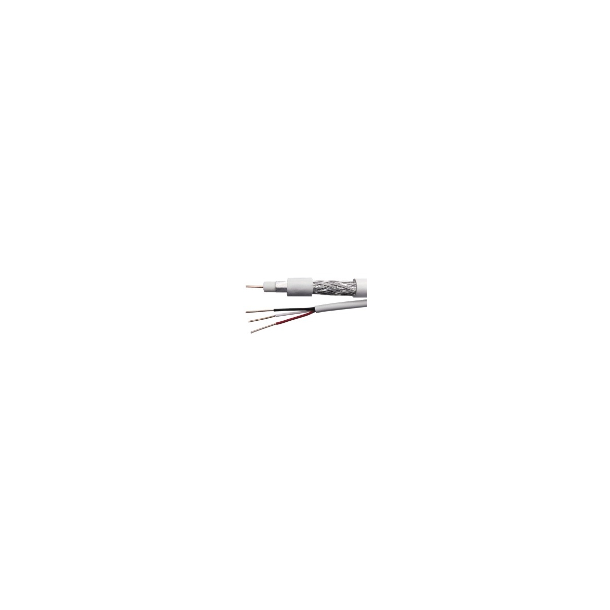 CABO COAXIAL 75 OHMS RGC 59 + 3X26 (PARABOLICA)-