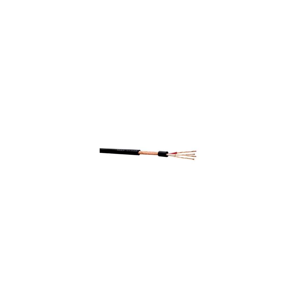 CABO MICROFONE 2 PARES 4X0,14MM PT MULTCABO-