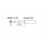 HAKKO - PONTA FENDA 3,2MM 900M-T-3,2D-