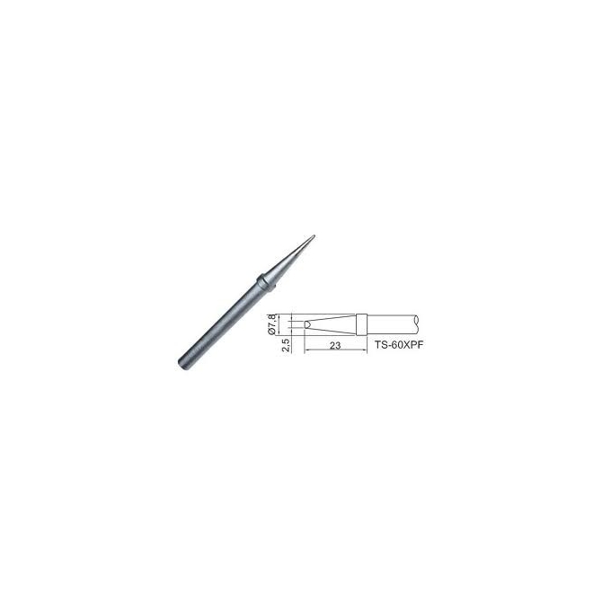 PONTA CONICA P/FER. DE SOLDA TS 60XPF