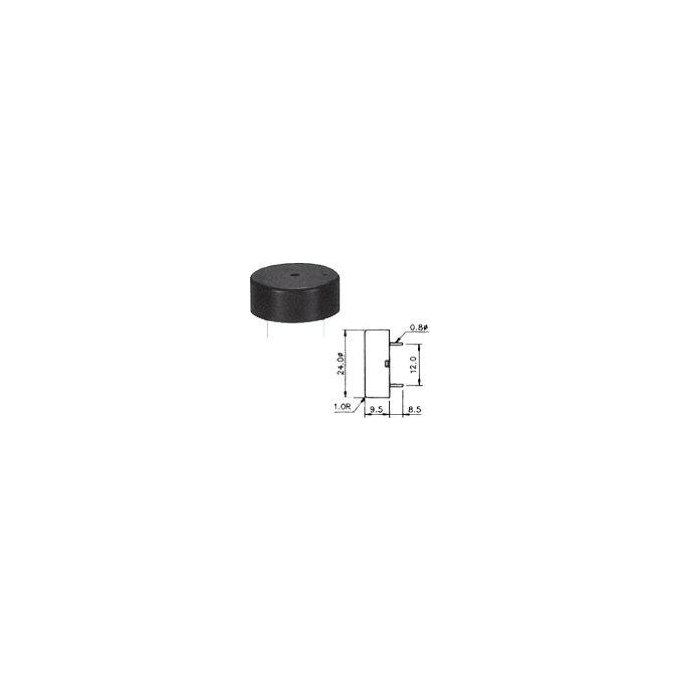 BUZZER P.ELETRICO 1,5 A 30 VDC - PK-21N30PS (PCI)