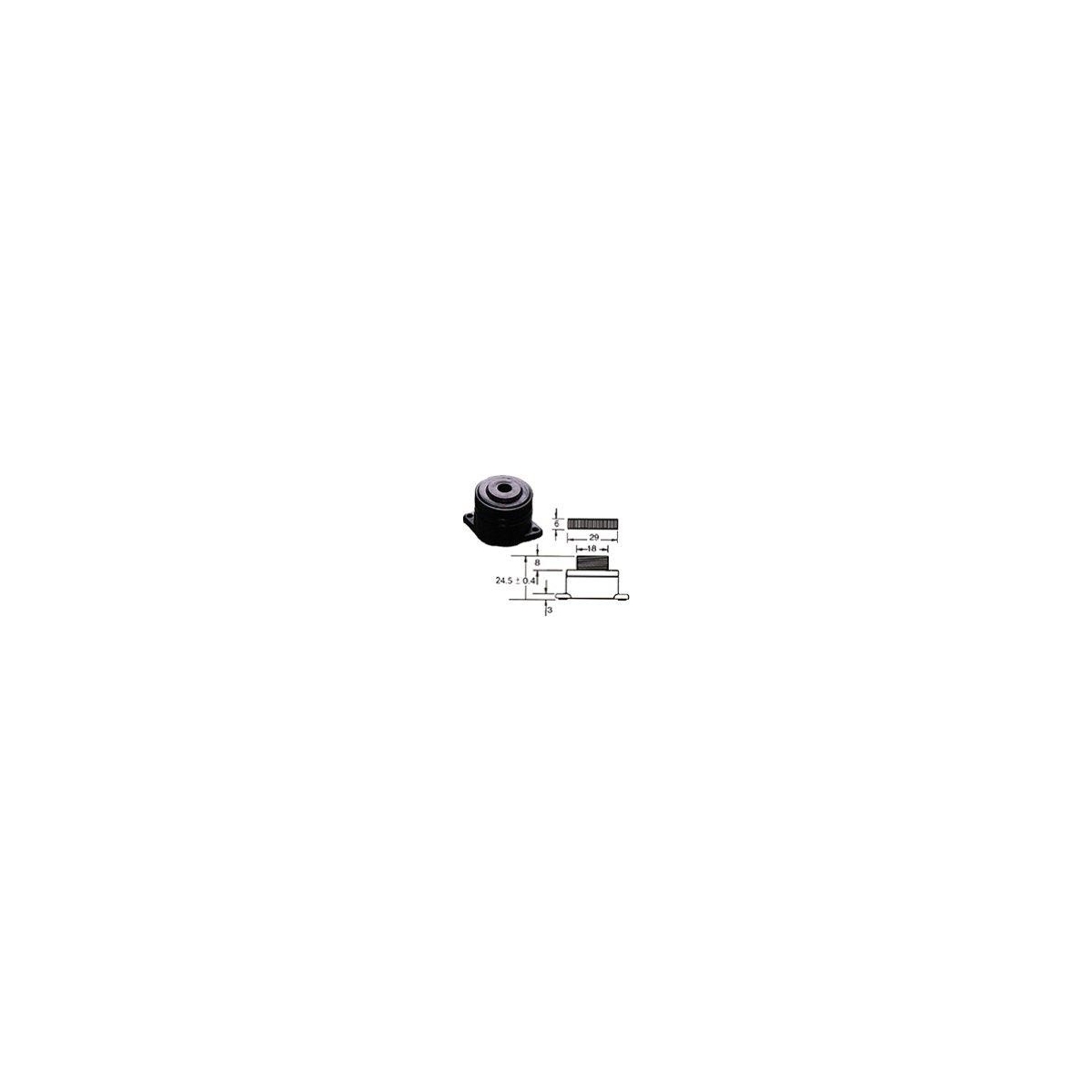BUZZER P.ELETRICO 3 A 16 VDC - B7P-3120L INTERMI