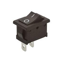 CHAVE KCD 1-101 - GANG. 2T PULSO NA - 6A/250V