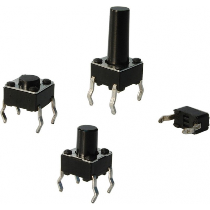 CHAVE TACTIL A 06 - 7,7 - ( 6 X 6 X 7,7 ) METALTEX