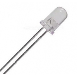 LED CRISTAL 5MM AZUL - (PCTE C/10)