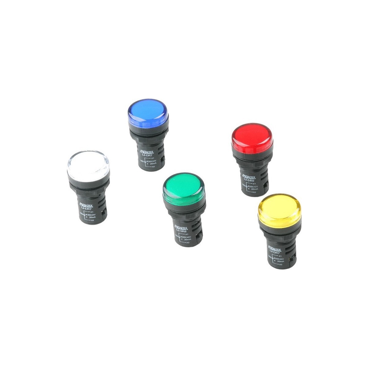 SINALEIRO LED 22MM   24V - VERDE ( L20-DR7-GP )