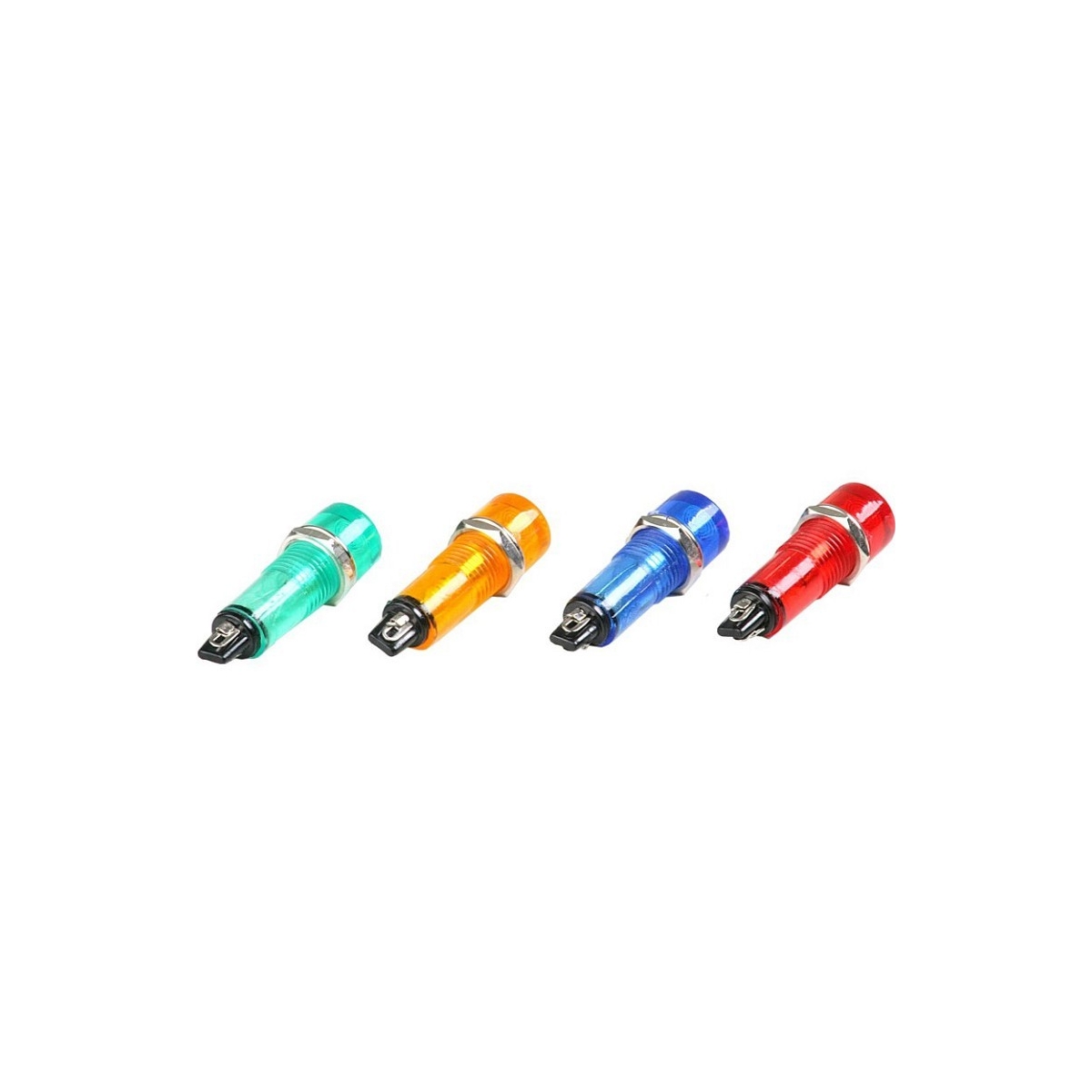 SINALEIRO REDONDO 11MM 24VCC LARANJA ( TPN 117O )