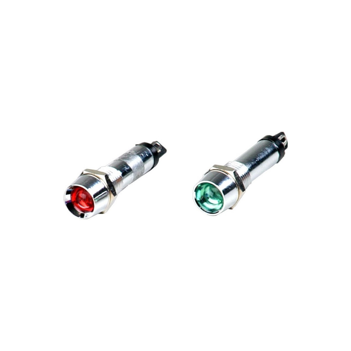 SINALEIRO REDONDO 8MM 24VDC VERDE ( TPN-087G )