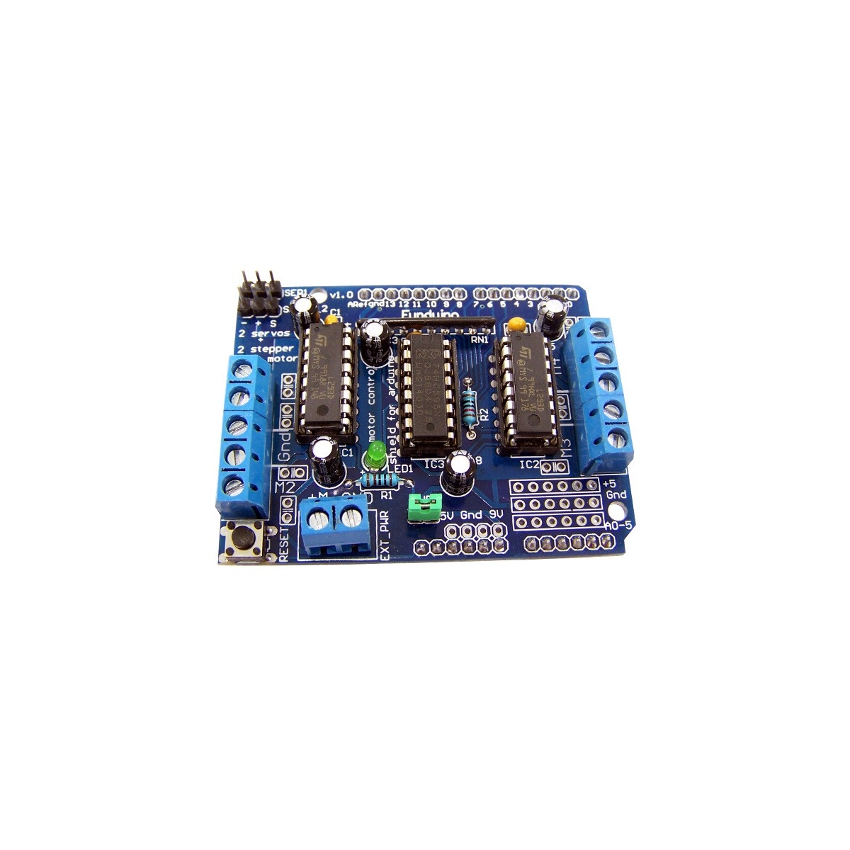ARDUINO - SHIELD - DRIVER L293 P/ MOTORES