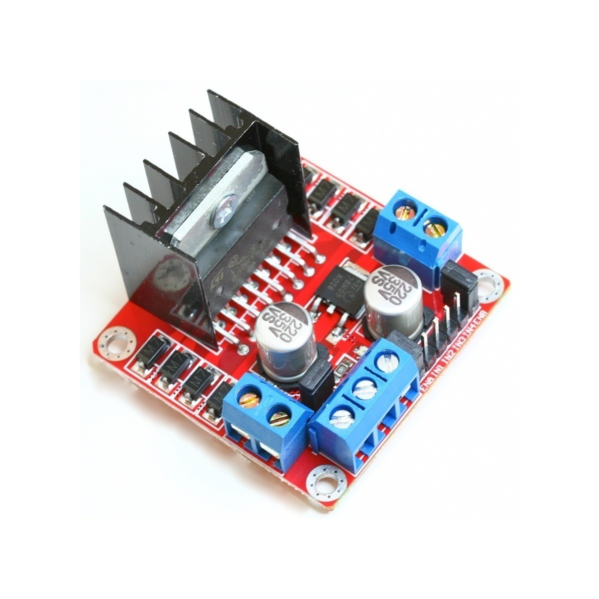 ARDUINO - SHIELD - DRIVER P/ MOTOR - PONTE H DUPLA L298