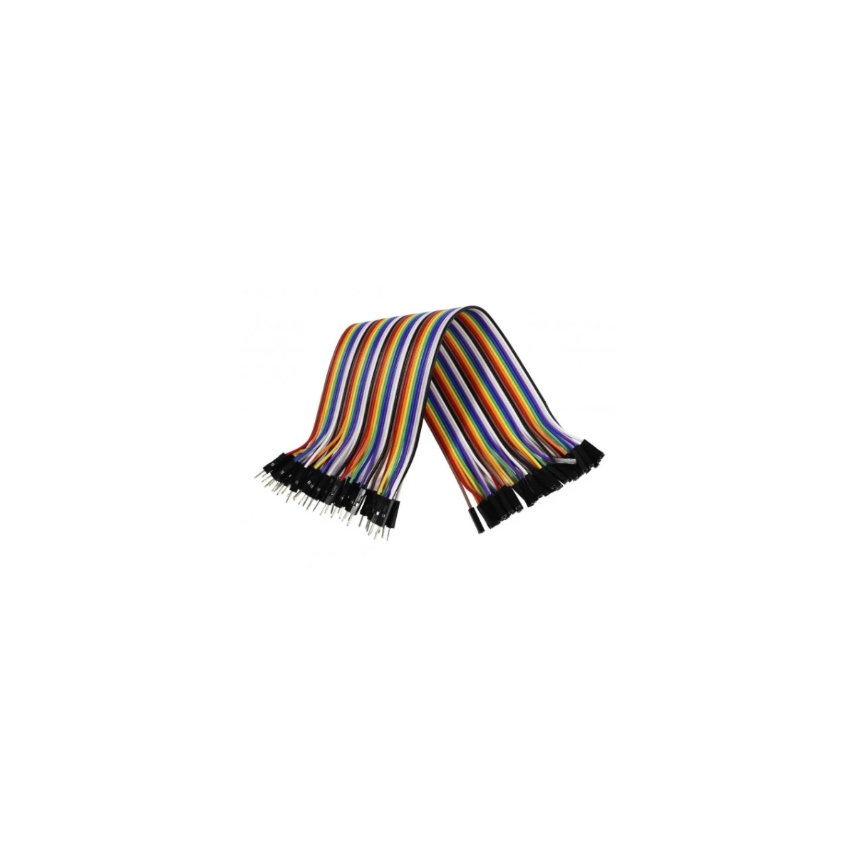 CABO JUMPER - MACHO/FEMEA - 20CM C/ 40 VIAS