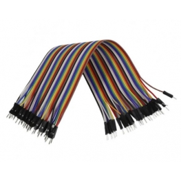 CABO JUMPER - MACHO/MACHO - 20 CM  -JUMPER 40 VIAS
