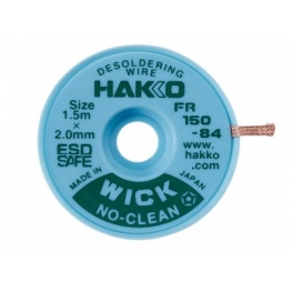 HAKKO - FITA DESSOLDADORA 2,0MM X 1,5M - FR 150-84 - C/ FLUXO NO CLEAN
