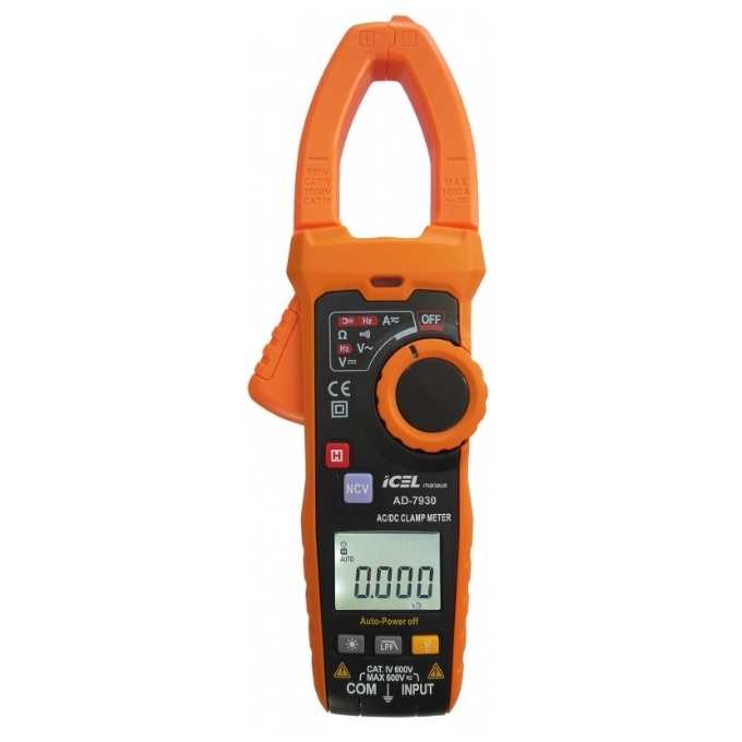ALICATE AMPERIMETRO - AD 7930 SMART