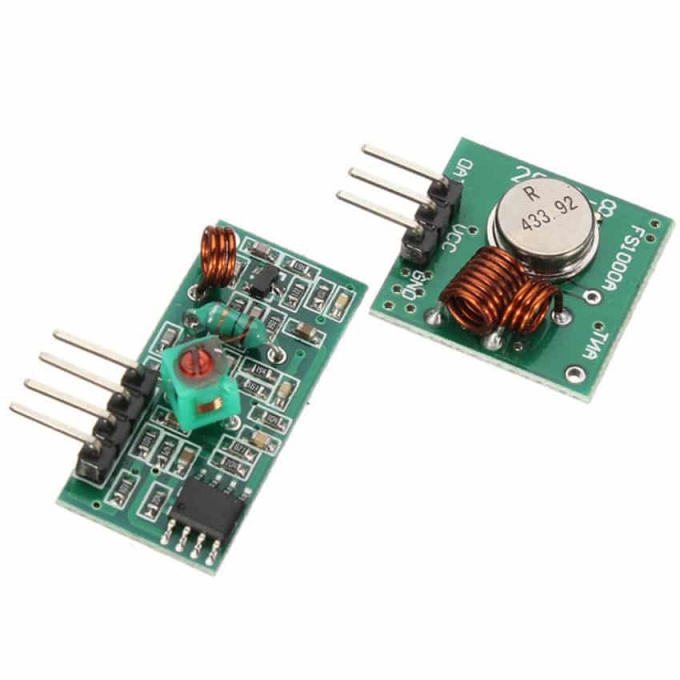 ARDUINO - SHIELD - KIT TRANSMISSOR E RECEPTOR RF 315Mhz