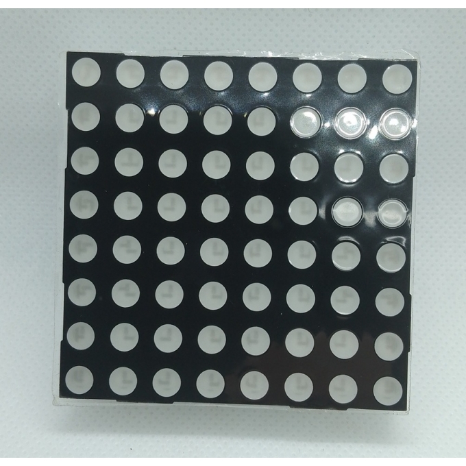 DISPLAY MATRIZ DE LED 8 X 8 - 5MM - 60MM