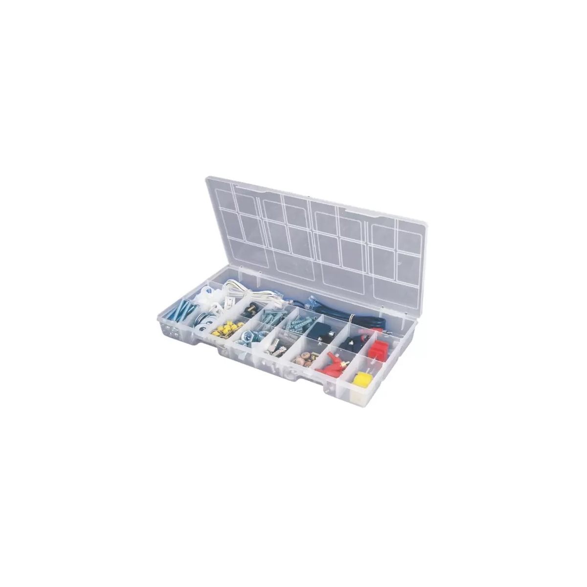 CAIXA ORGANIZADORA - REF. 119 ( 33,5 X 19,5 X 4,5CM ) - TRANSPARENTE