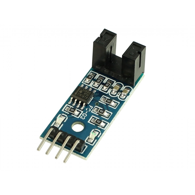 ARDUINO - SHIELD - SENSOR DE VELOCIDADE ENCODER - CHAVE OPTICA 5MM