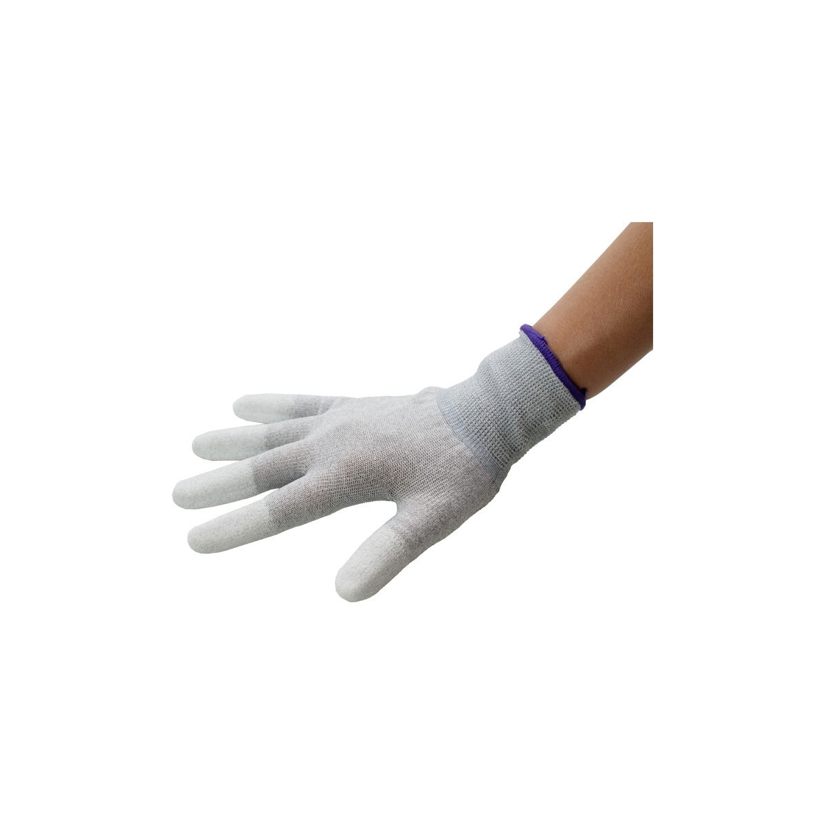 LUVA ESD FINGER FIT - PP  ( PU PONTA DO DEDO )