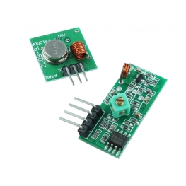 ARDUINO - SHIELD - KIT TRANSMISSOR E RECEPTOR RF 433Mhz