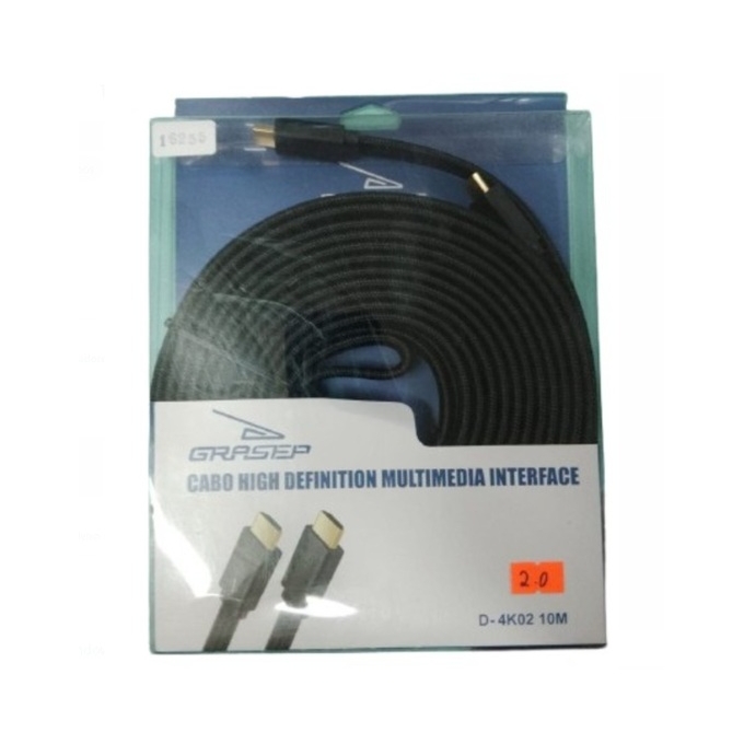 CABO HDMI -  10 METROS - MACHO/ MACHO 2.0 - GRASEP