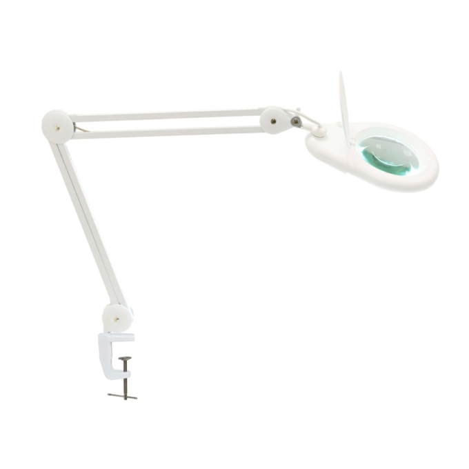 LUPA DE BANCADA - HL-400 (C/ LED) - (5X) BIVOLT