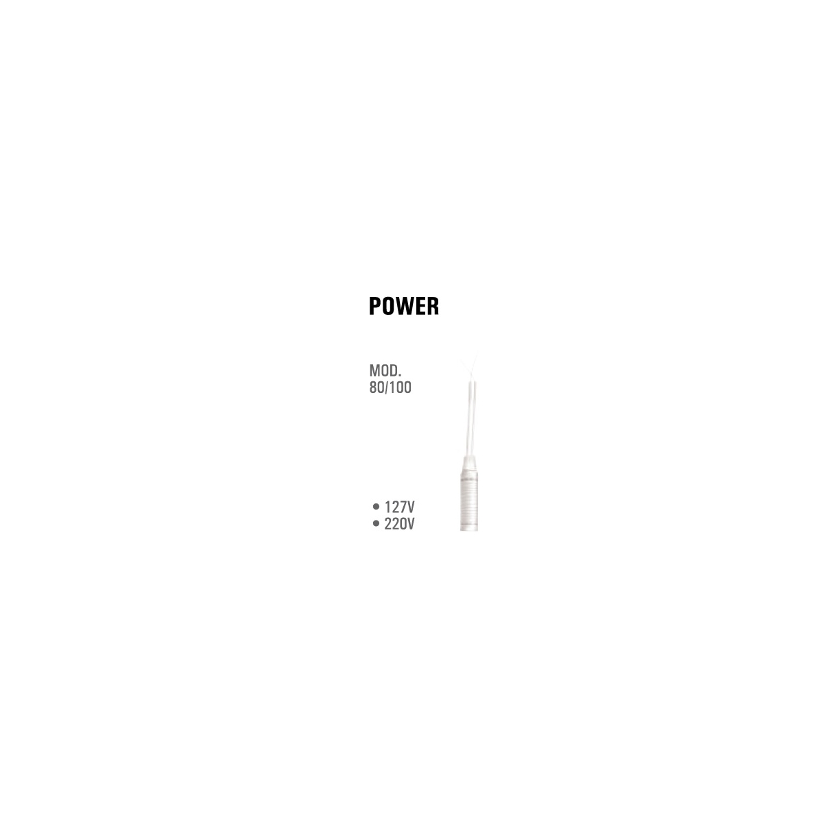 RESISTENCIA P/HIKARI POWER  80W - 127V