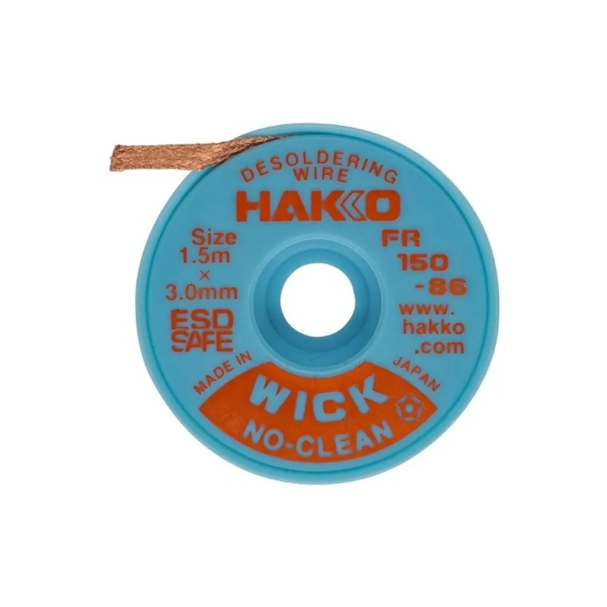 FITA DESSOLDADORA 3,0MM X 1,5M - FR 150-86 - C/ FLUXO NO CLEAN