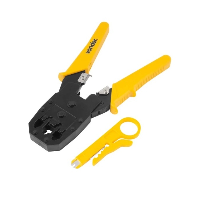 VONDER - ALICATE CRIMP AC-245 P/ RJ11/12/45