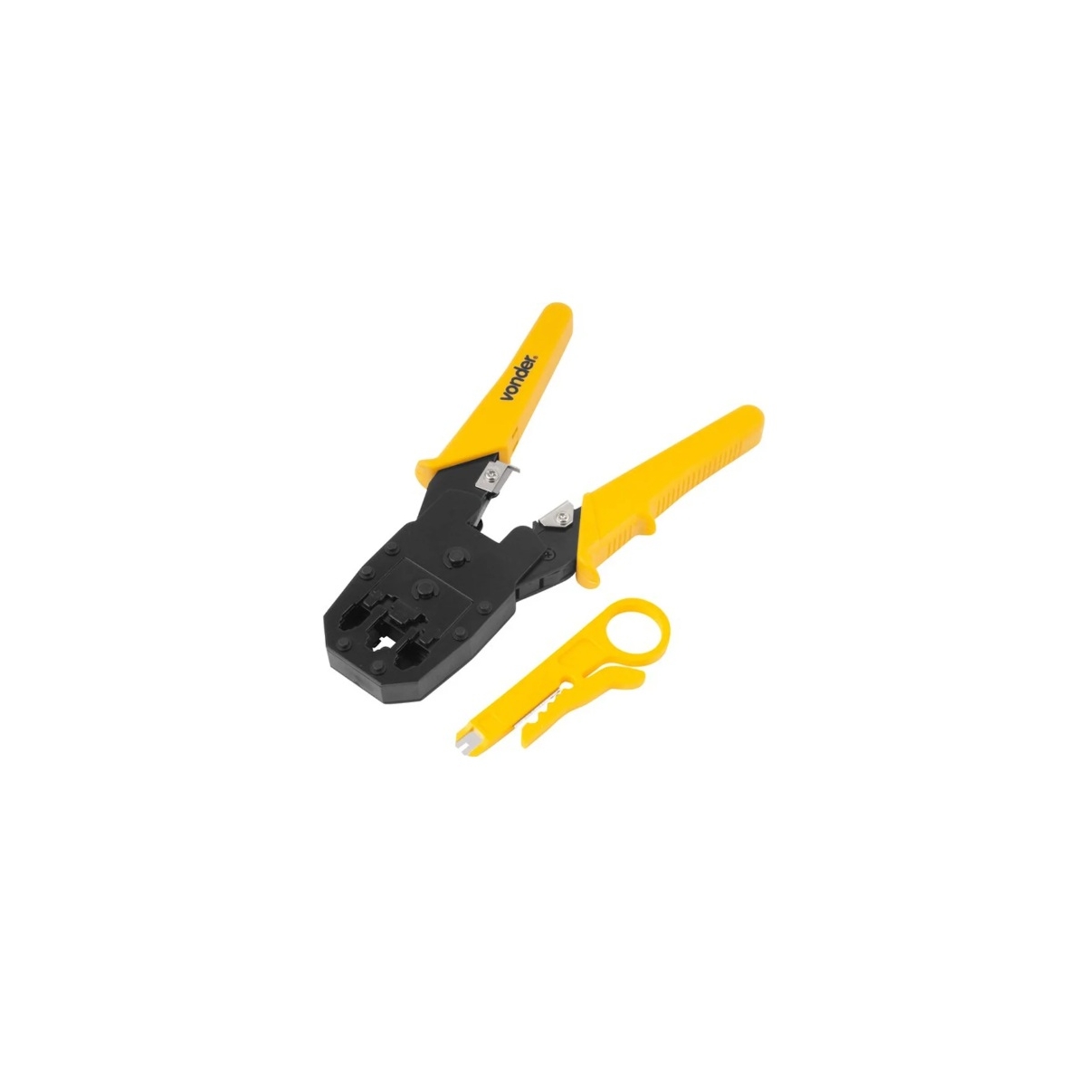 VONDER - ALICATE CRIMP AC-245 P/ RJ11/12/45